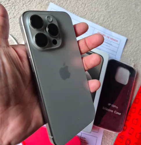 iPhone 15 Pro 128gb impecável