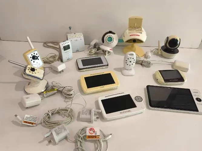 Lote Fechado Babás Eletrônicas (Motorola, Avent, Summer, Fisher-Price) - No Estado / Para