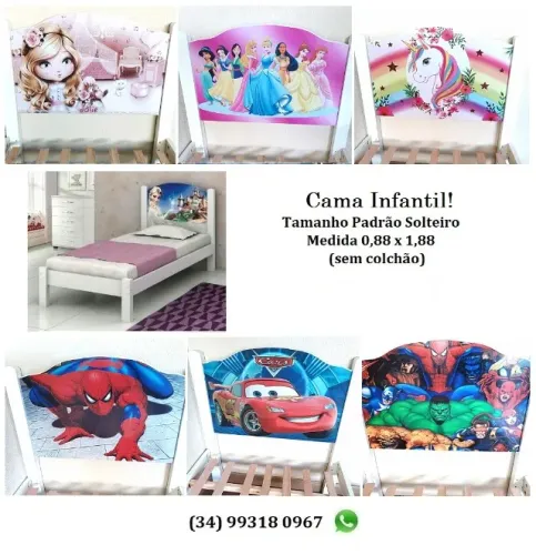 Cama Infantil na Promoção!! Novas na Embalagem!