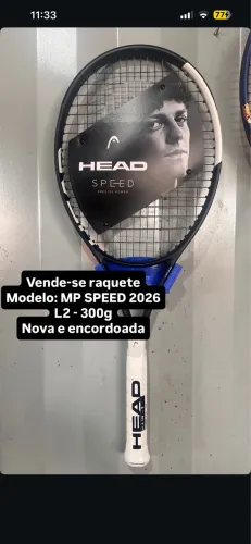 Raquete HEAD MP SPEED 2026 - Empunhadura L2 - 300 g