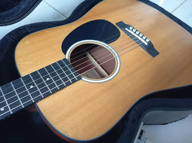 violão Martin Dreadnought Junior + Journeytek + Pré-amp LR baggs