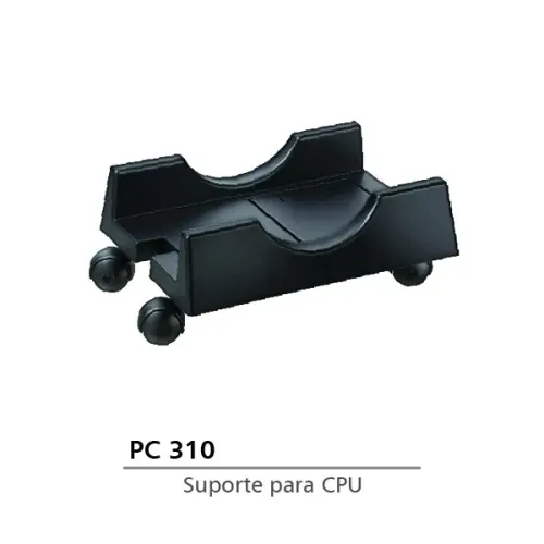 Suporte de CPU ajustável preto