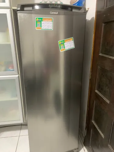 Geladeira Consul Frost Free 342L Inox