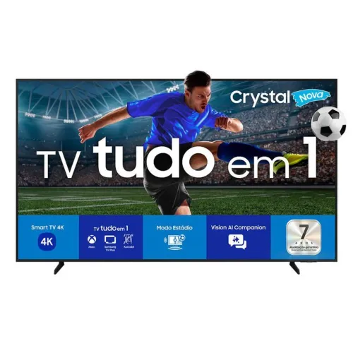Samsung Smart TV Crystal UHD 4K 55 U8100F, Produto novo, lacrado e sem uso