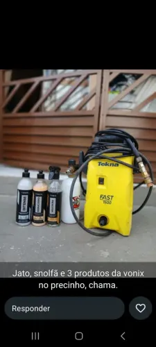 Lavadora, snolfã e produtos da vonix