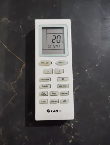 Controle remoto Gree inverter