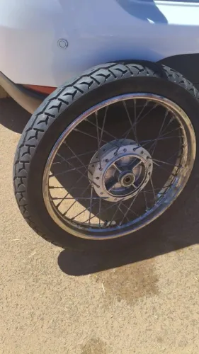 Par roda raiada cg star 160 2021 original honda
