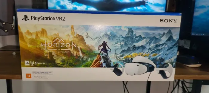 PlayStation VR2 (PSVR2) + Base de Carregamento - Estado de Novo