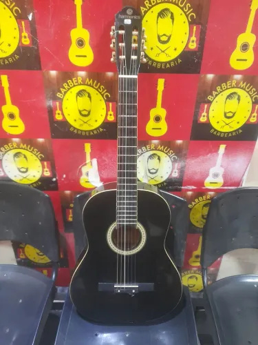 VIOLÃO  HARMONICS TEM TENSO CORDAS DE NAILON ACEITO CARTÃO E PIX 
