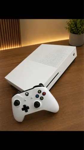 XBOX ONE S + CONTROLE ORIGINAL
