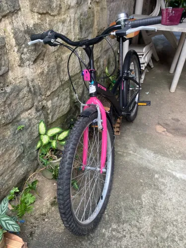 Bicicleta B?Twin Aro 24 Conservada + Peças Originais