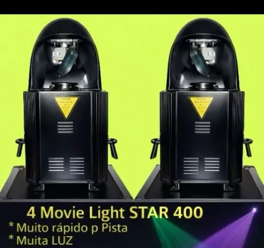 Movie Light(Scan) STAR 400 BR Muito Novo 4 Aparelhos
