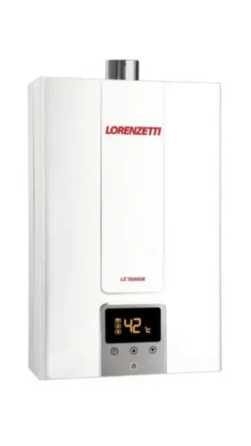 Aquecedor de Água a Gás Lorenzetti LZ 1600DE Digital - Semi-novo / Perfeito Estado