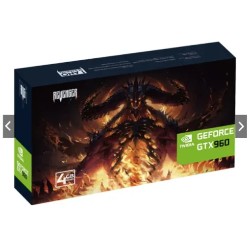 Placa De Vídeo Geforce Gtx 960 4gb Ddr5 128 Bits Revenge