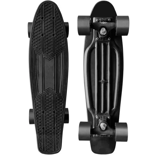 Skate Mini Cruiser Moon Time Preto 22 POL.