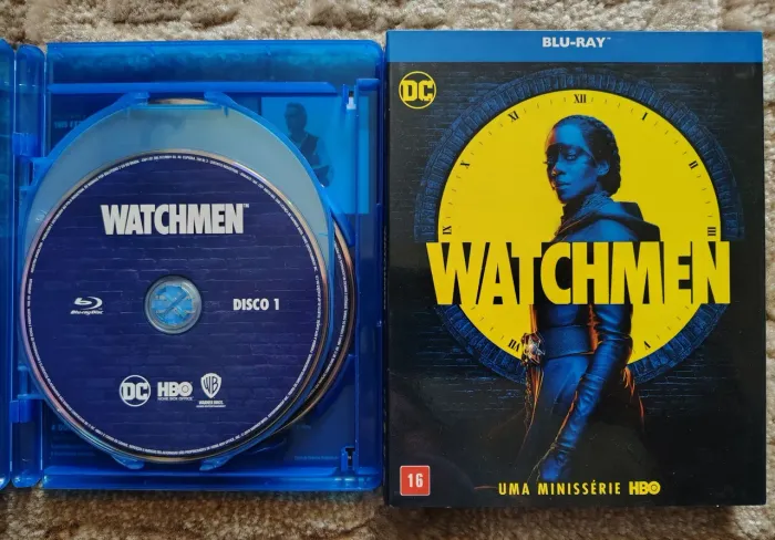 Blu-ray Watchmen (Minissérie HBO) c/ Luva