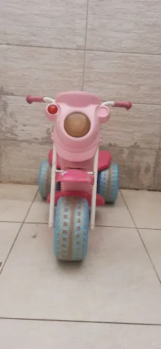 Moto elétrica infantil ((Rosa)