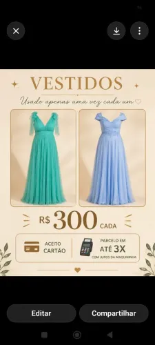 Vendo vestidos
