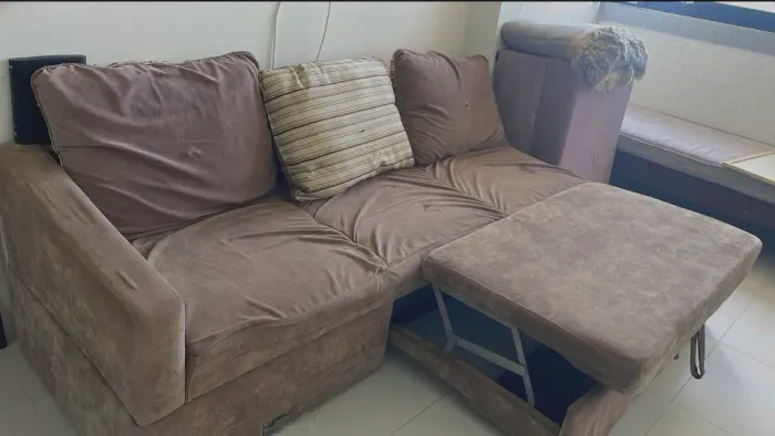 Sofá cama.
