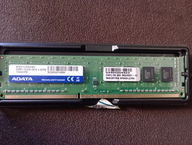 Memória DDR3 4g