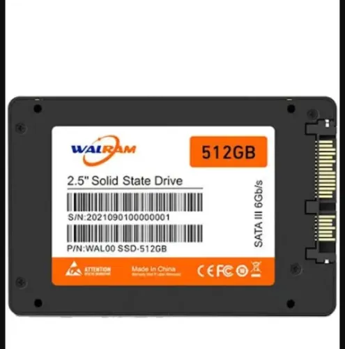 Ssd de 512 gb semi novo 