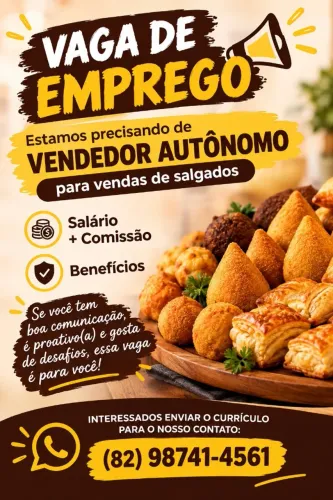 Vendedor Autonomo Com moto