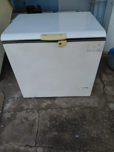 Freezer de uma tampa gelo seco cônsul. $900