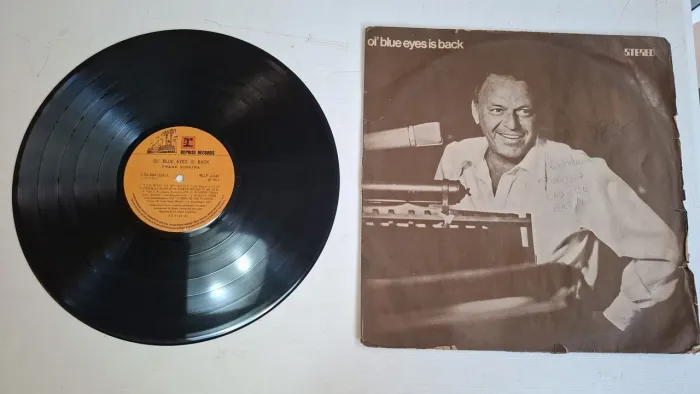 Lp, FRANK Sinatra, Ol'blue eyes is back, Reprise Records, 1973