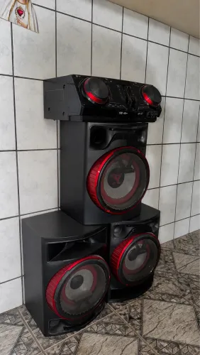 LG XBOOM CJ88 2250W RMS Bluetooth Original - Muito Potente