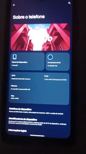 VENDO CELULAR ANDROID MOTO G15 NOVO na CAIXA