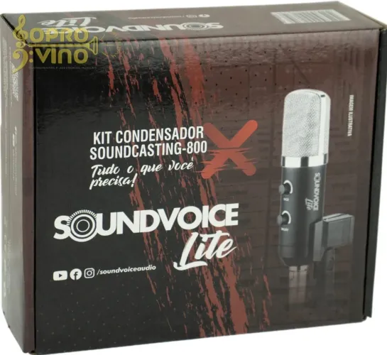 Microfone soundcasting 800x (usado)