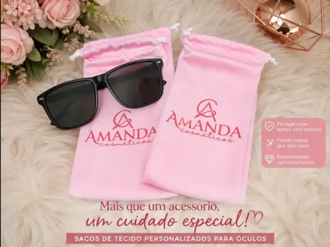 Sacos de Tecido Personalizados: Cuidado e Sofisticação para seus Óculos! ?