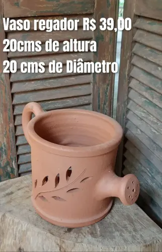 Vaso de cerâmica 