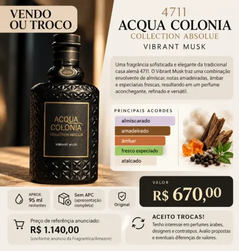 Perfume de nicho: 4711 Vibrant Musk