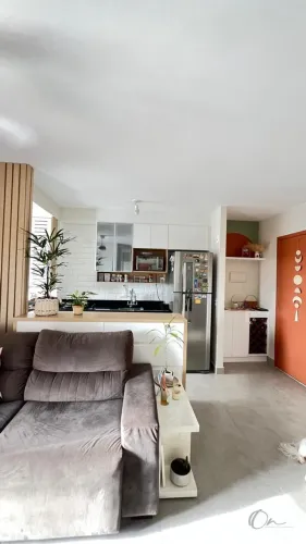 Apartamento Mobiliado com Lazer Completo em Gramado, Cotia - 2 Quartos, 1 Banheiro