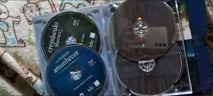 Blu-hay Crepúsculo 6 Discos Completo da Saga