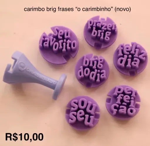 carimbo para brigadeiro