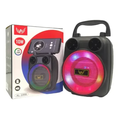Caixa De Som Portátil Bluetooth 5w Rms Altomex Al-1098