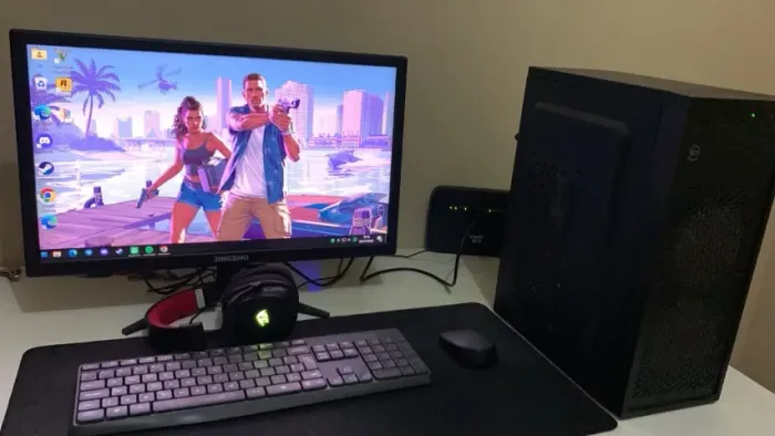 PC Gamer Completo Sem fio - Parcelo 18 vzs