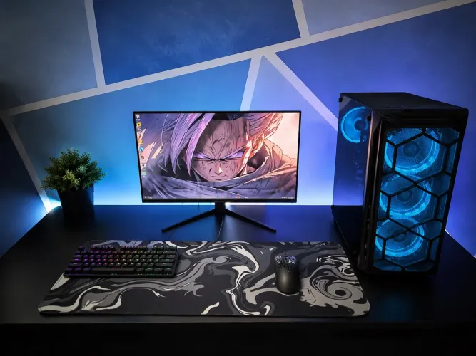 PC GAMER COMPLETO + MONITOR + MESA + CADEIRA