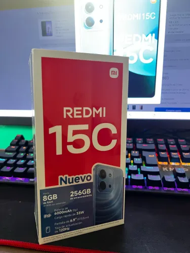 REDMI 15C 256gb NOVO NA CAIXA