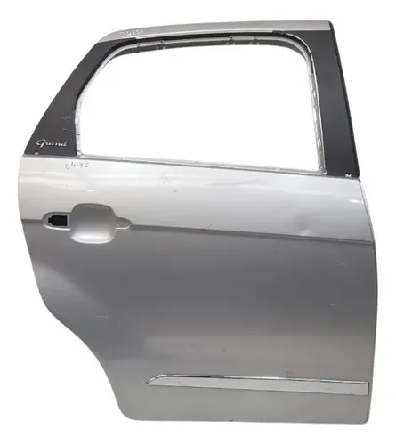 Porta Traseira Direita Grand Siena 2012 2020 Prata Avaria Prata