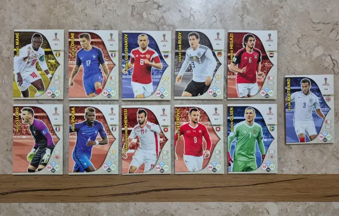 Cards adrenalyn copa 2018