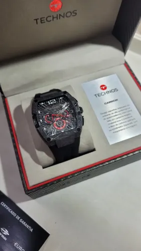 Relógio Technos Chrono Carbon