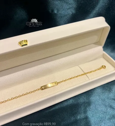 Pulseira infantil personalizável 