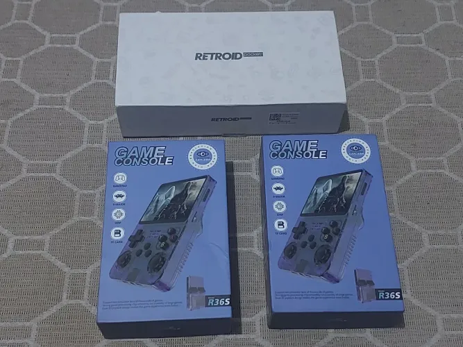 3 retro portateis para ajuste - Retroid Pocket 3 + 2x R36S