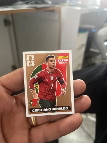 Figurinha copa 2026 Cristiano Ronaldo original