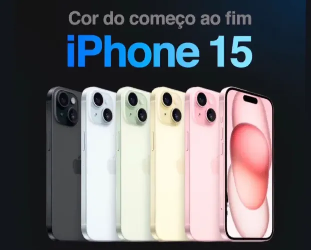 iPhone 15 128GB ( Tela De 6,1 Polegadas ) Novo