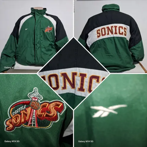 Jaqueta do Saattle Super Sonics original da época Reebok