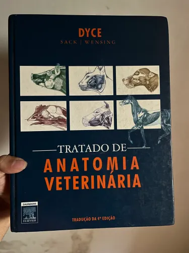 TRATADO DE ANATOMIA VETERINÁRIA DYCE CAPA DURA